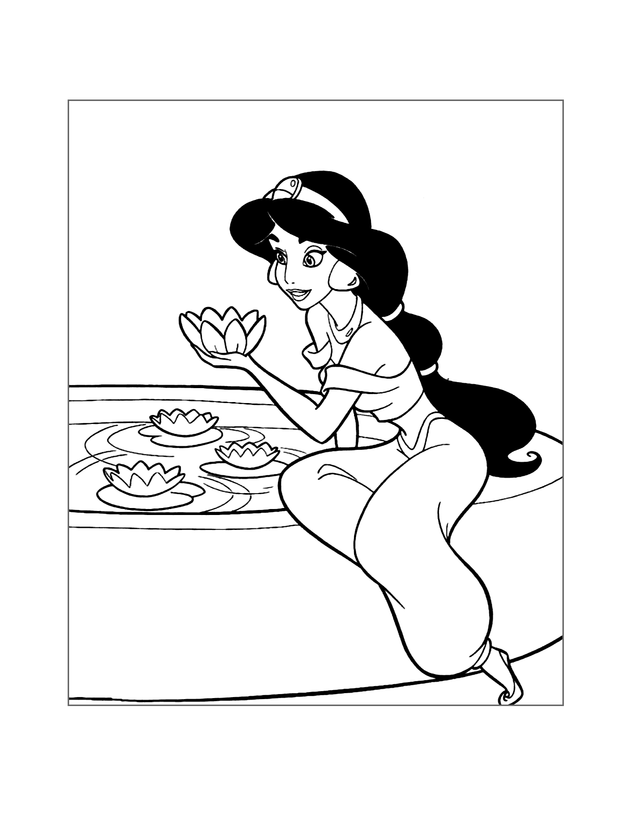 Princess Jasmine Coloring Pages Printable Coloring Pages FREE Princess Jasmine Coloring Pages Printable Coloring Pages FREE