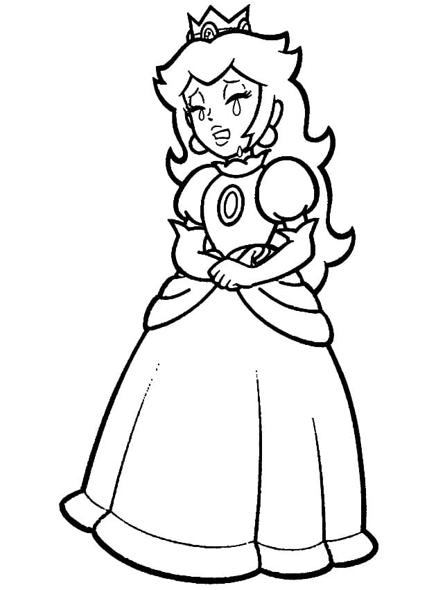 princess peach coloring page princess peach coloring page