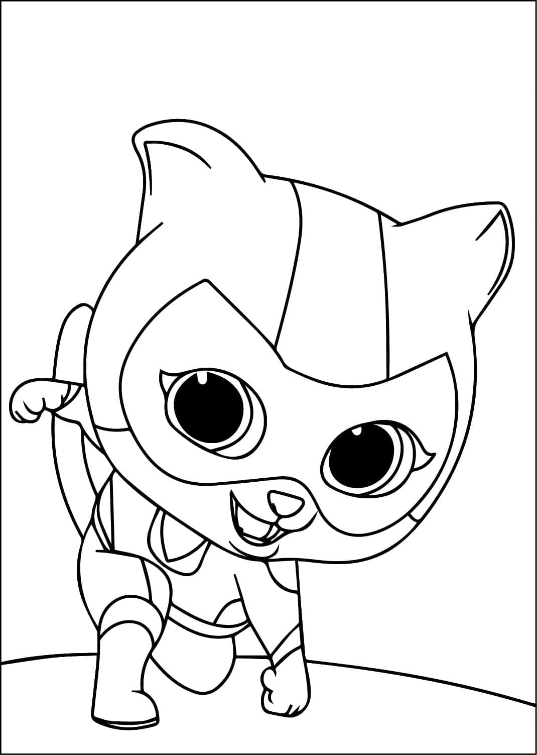 super kitties coloring pages super kitties coloring pages