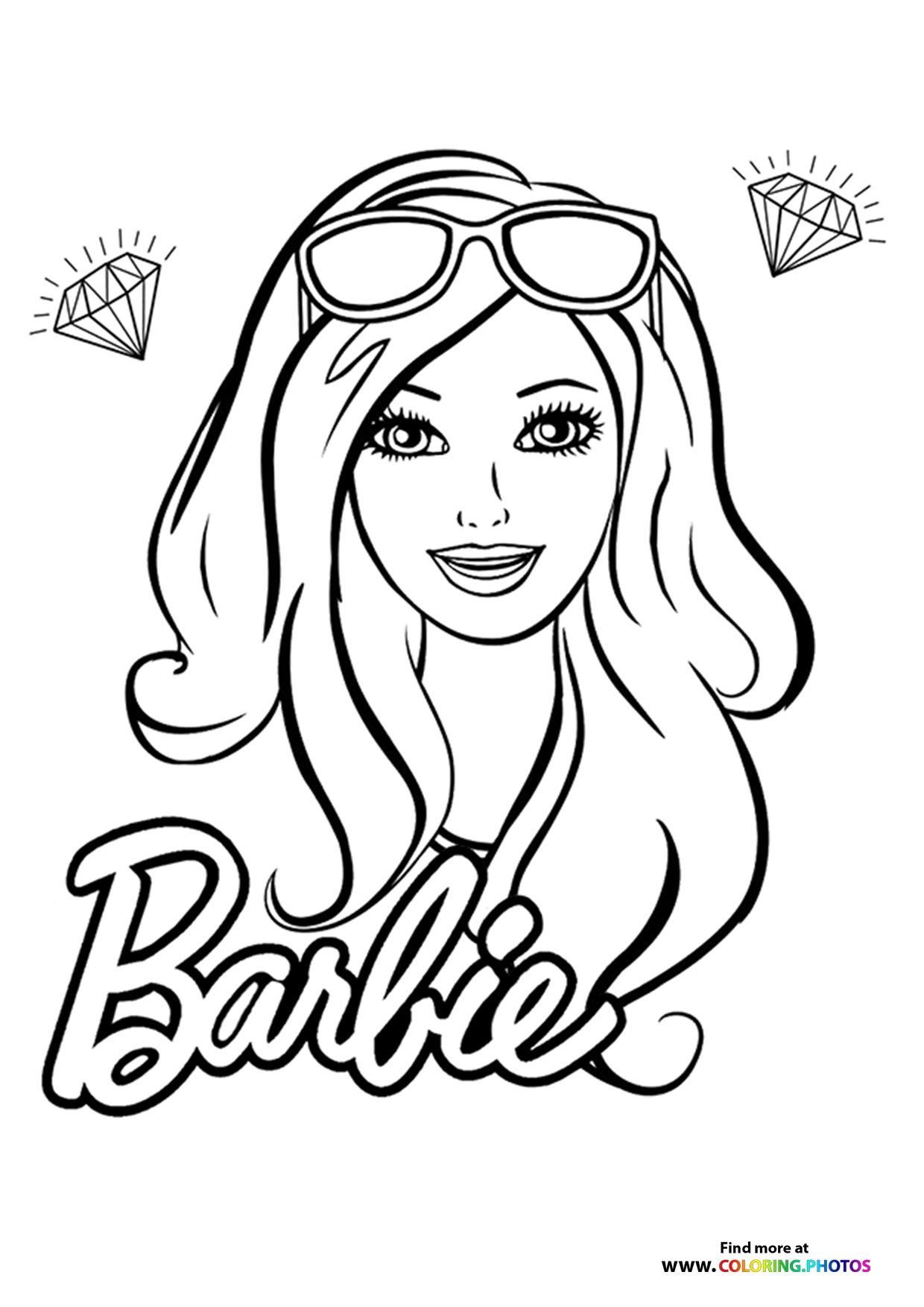 Printable Barbie Coloring Pagebarbie Coloring Pages 80s Printable Barbie Coloring Pagebarbie Coloring Pages 80s