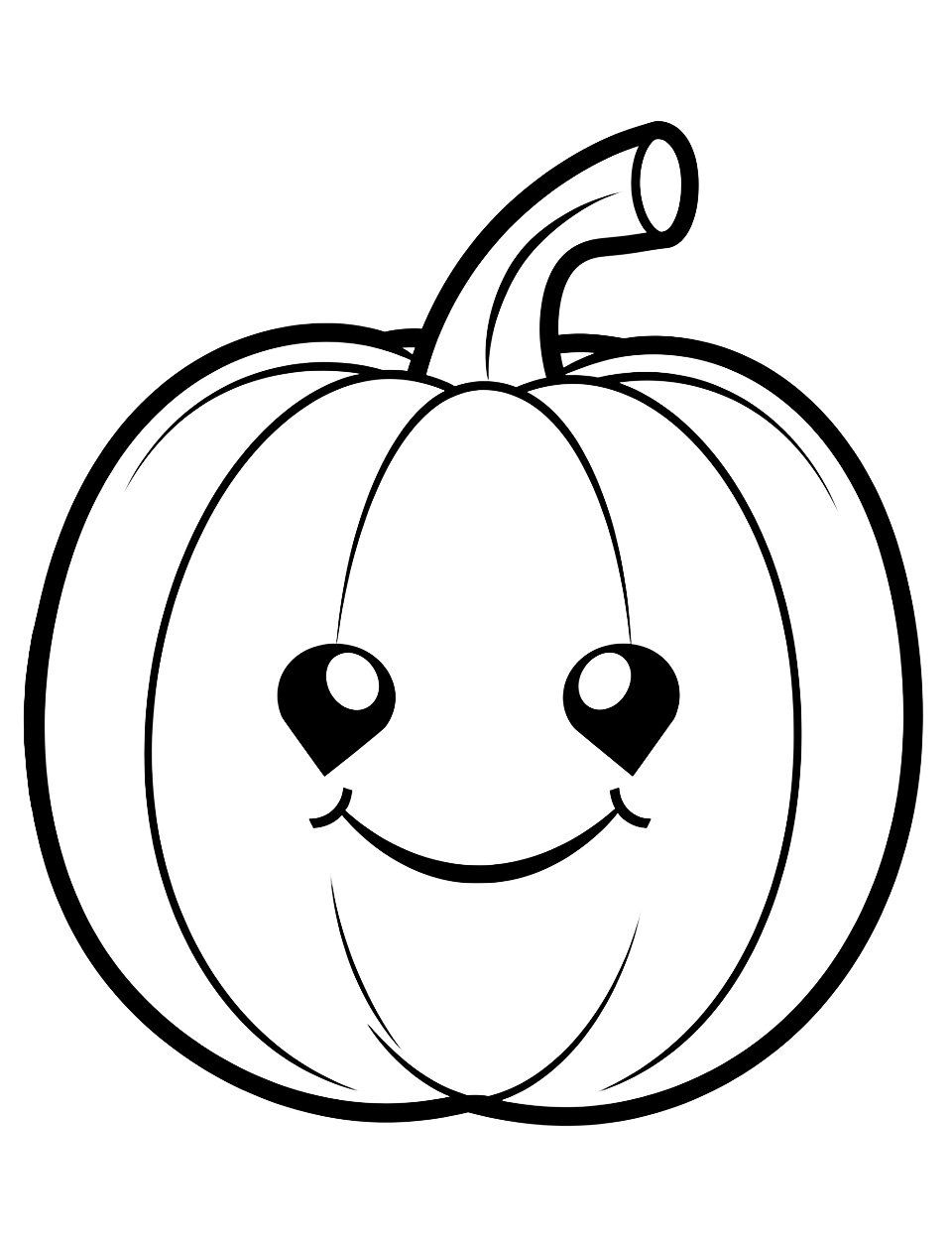 Printable Coloring Page Pumpkin Printable New Year Banners Printable Coloring Page Pumpkin Printable New Year Banners