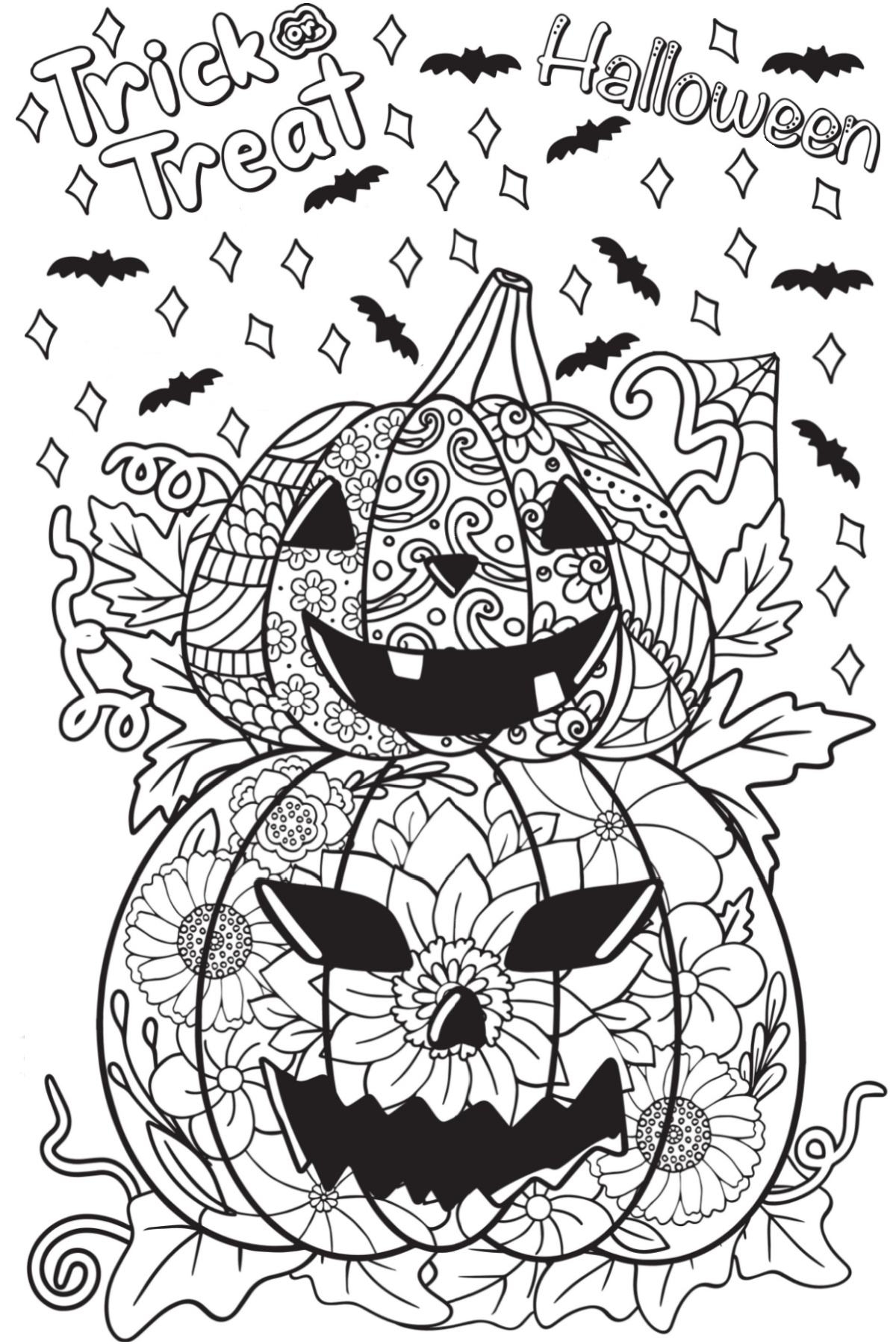 Printable Coloring Pages Halloween 2025 Printable Coloring Pages Halloween 2025
