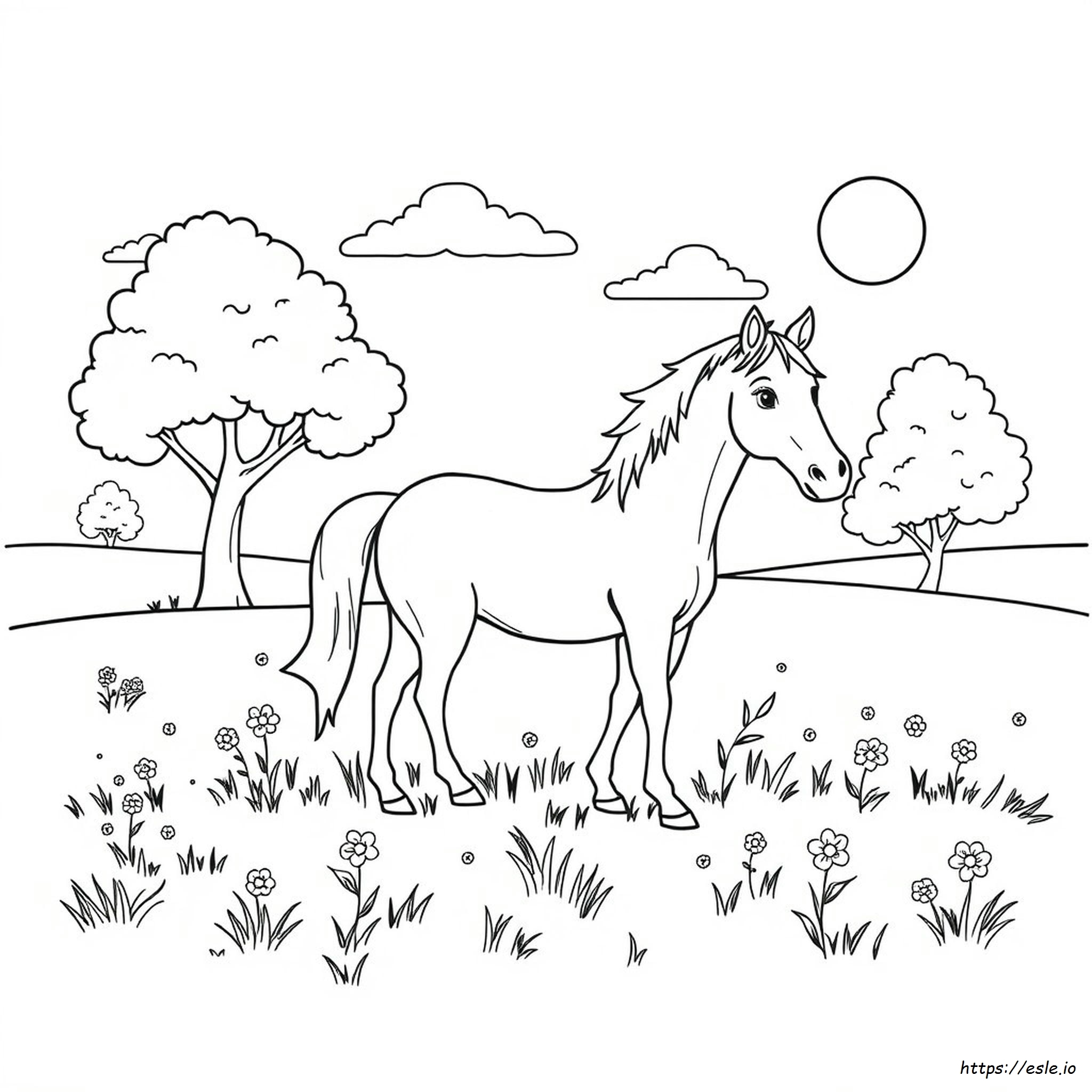 Printable Coloring Pages Of Horses Printable Coloring Pages Of Horses