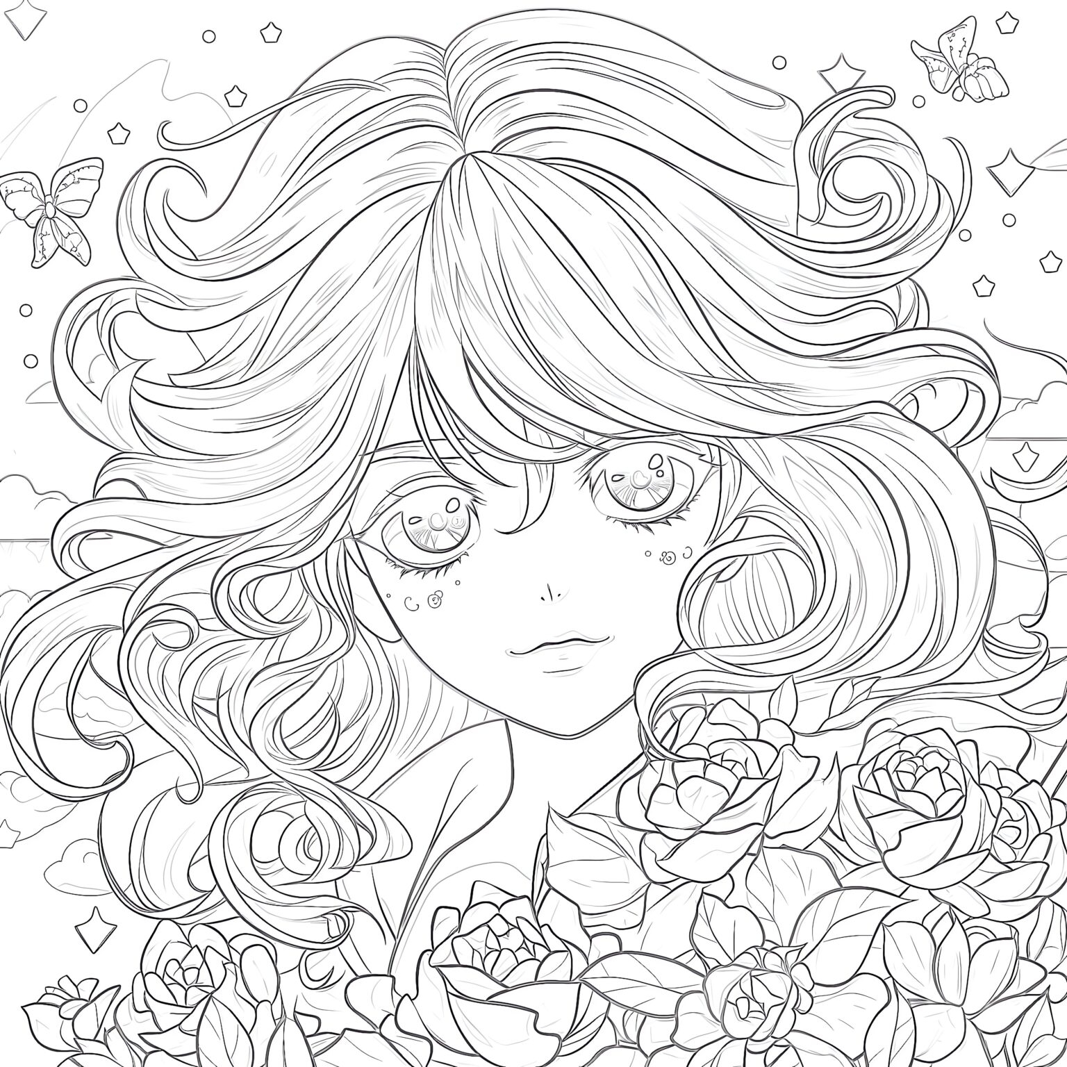cute anime coloring pages cute anime coloring pages