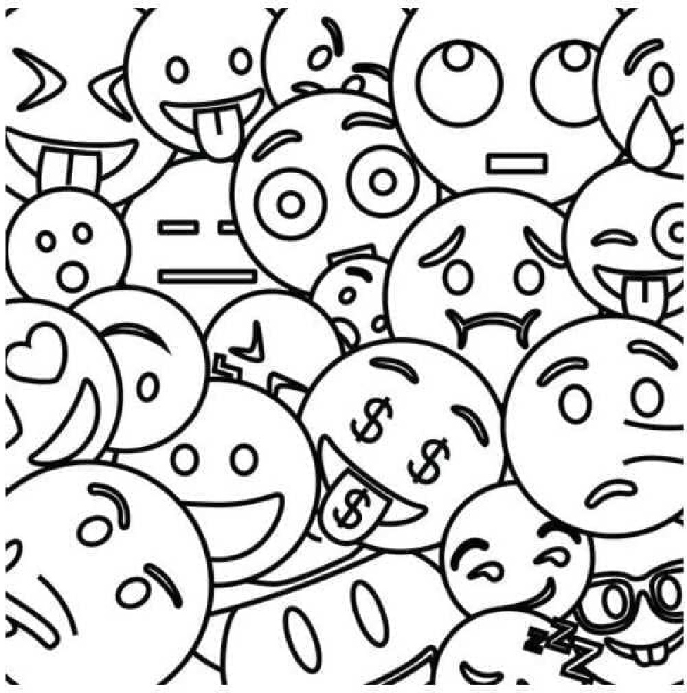 Printable Emoji Coloring Page Free Download And Print For You 