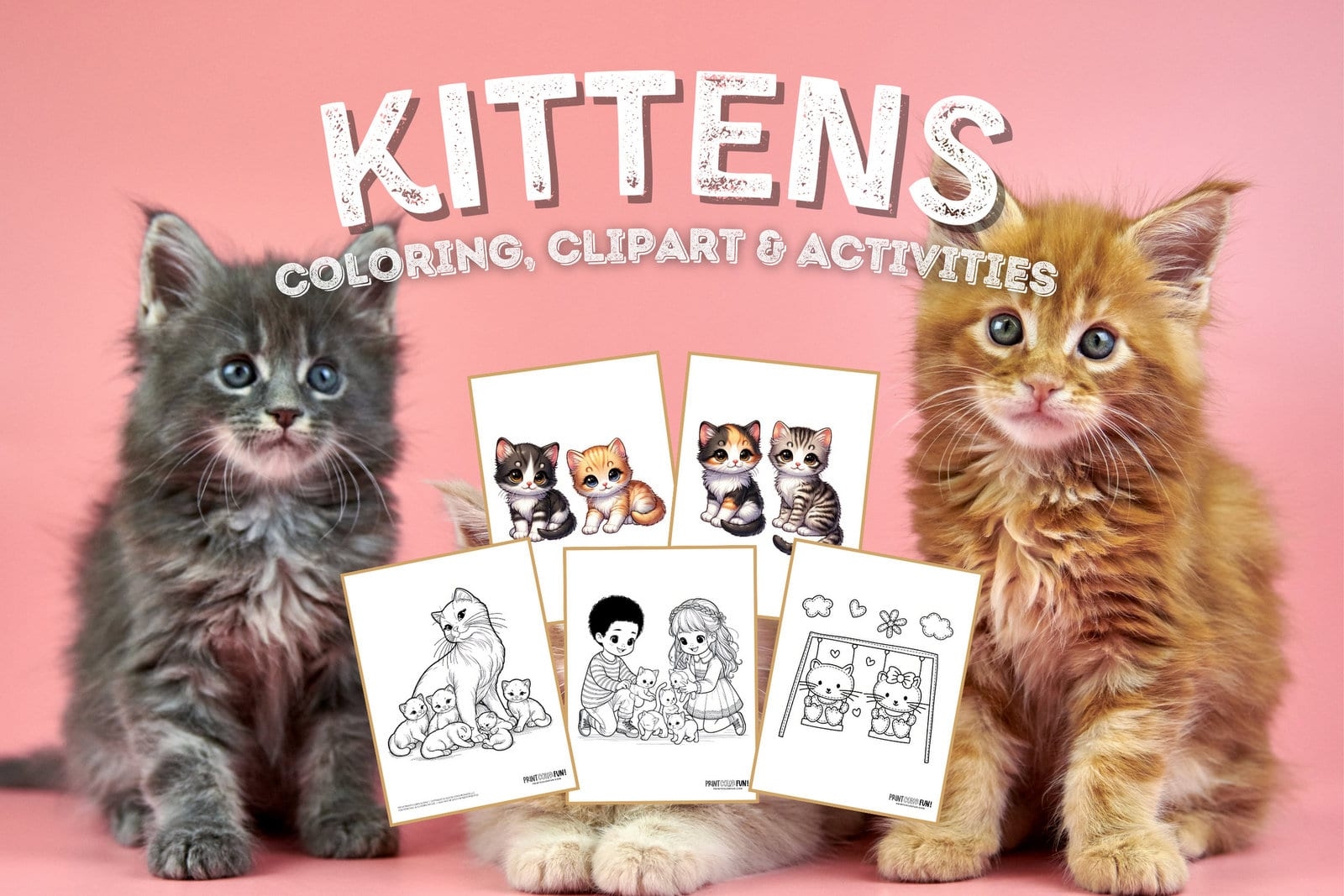 Printable Kitten Coloring Pages 2025 Printable Kitten Coloring Pages 2025