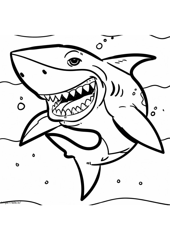 Printable Shark Coloring Page Printable Shark Coloring Page