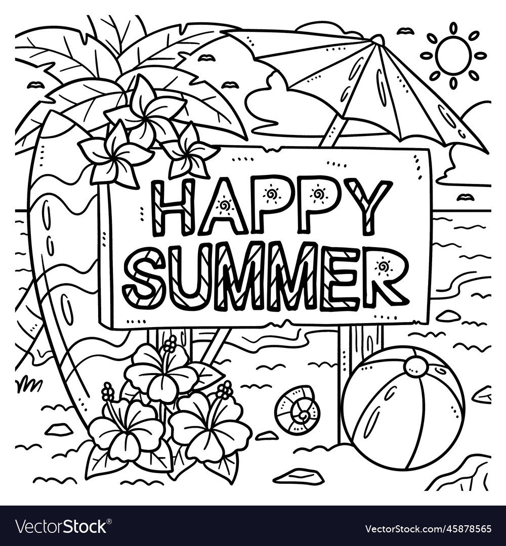 Printable Summer Coloring Pages Free Printable US Printable Summer Coloring Pages Free Printable US