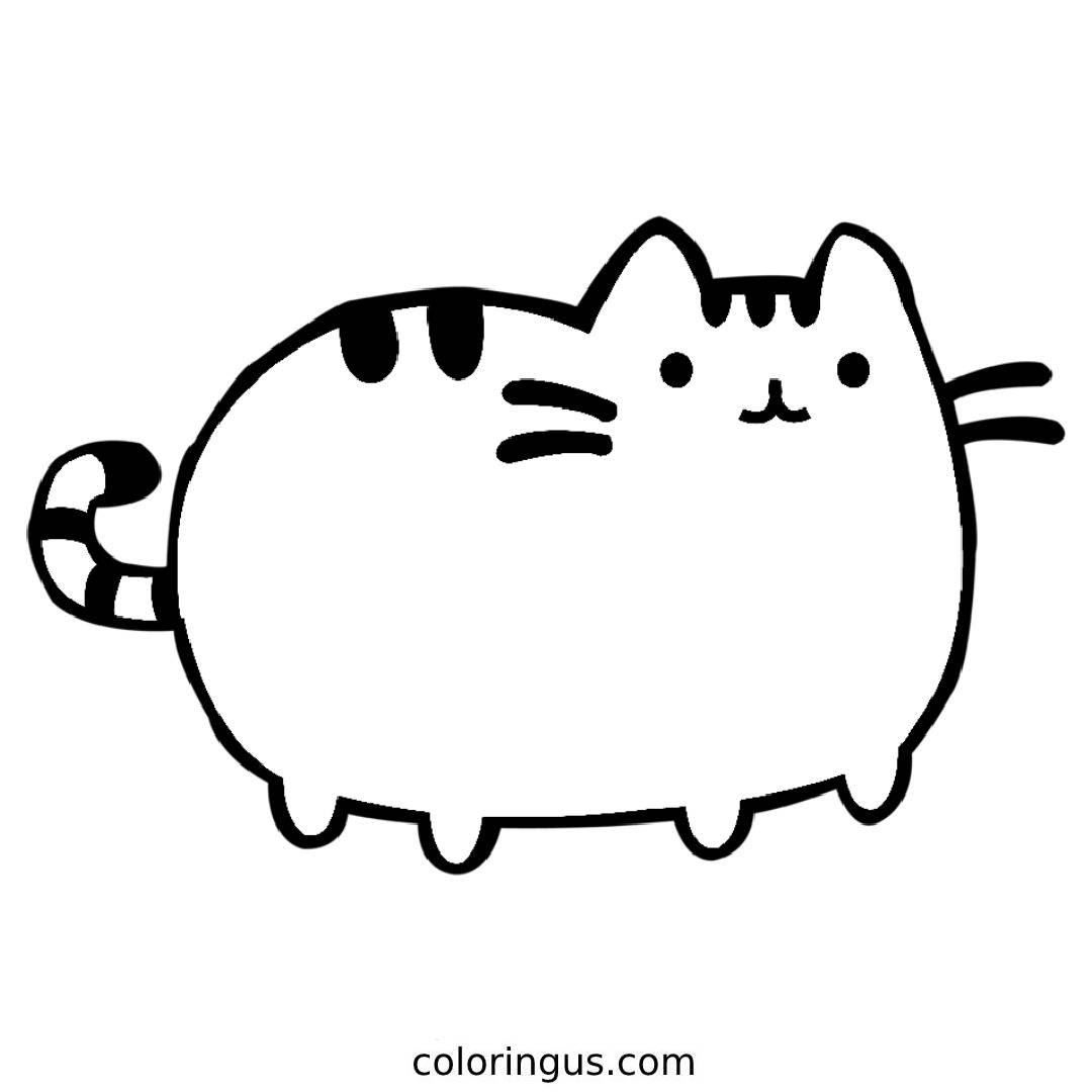 Pusheen Coloring Pages Free Printable PDF Pusheen Coloring Pages Free Printable PDF