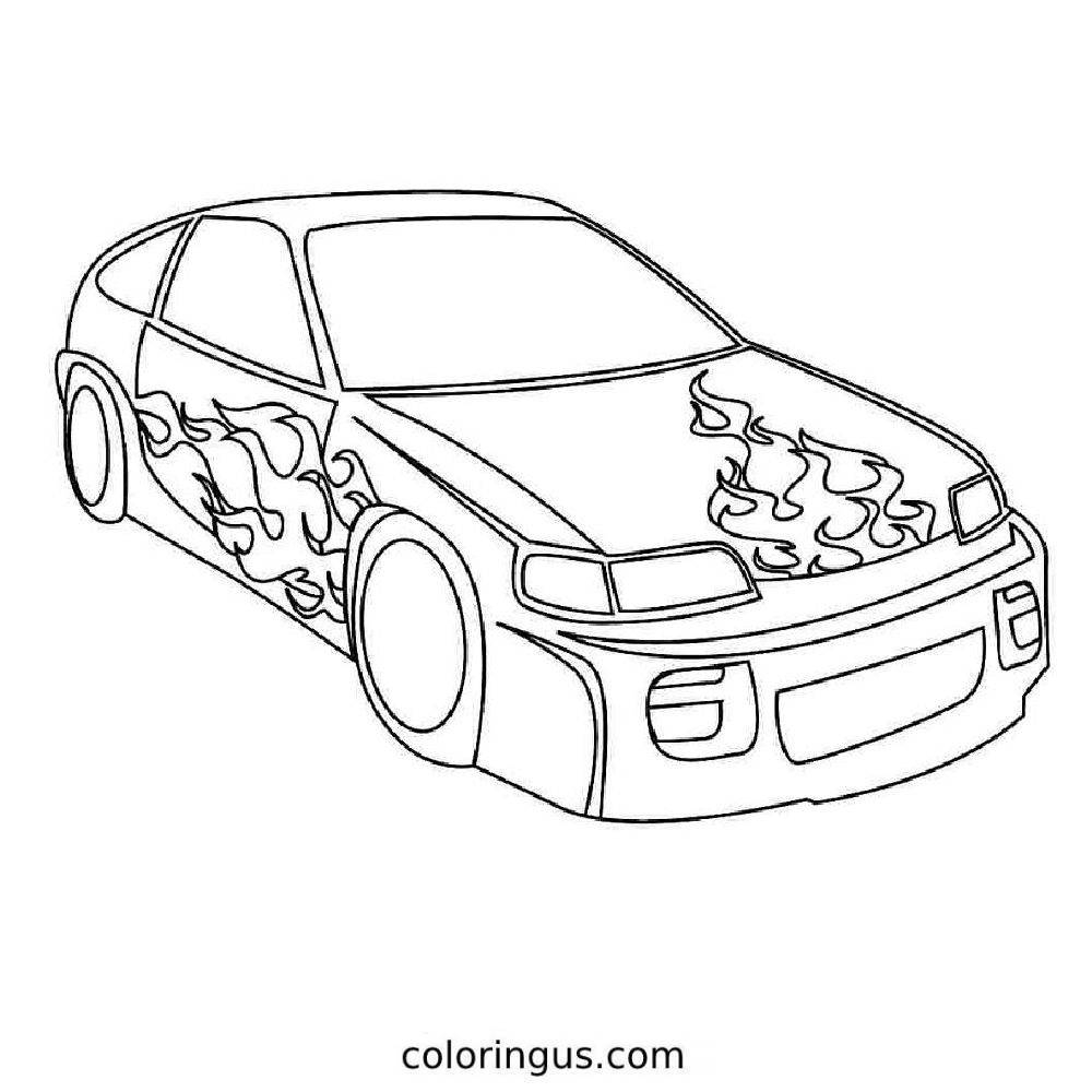 race car coloring page race car coloring page