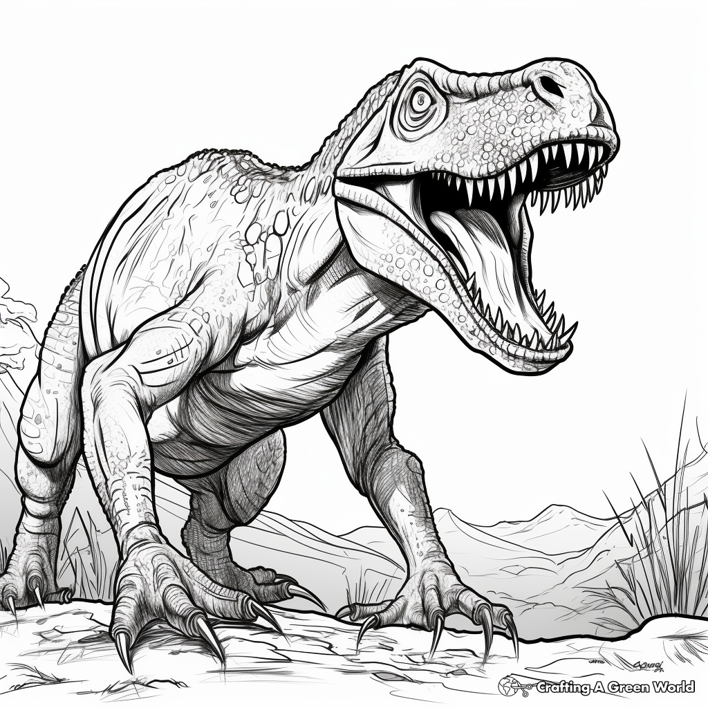 free dinosaur coloring pages