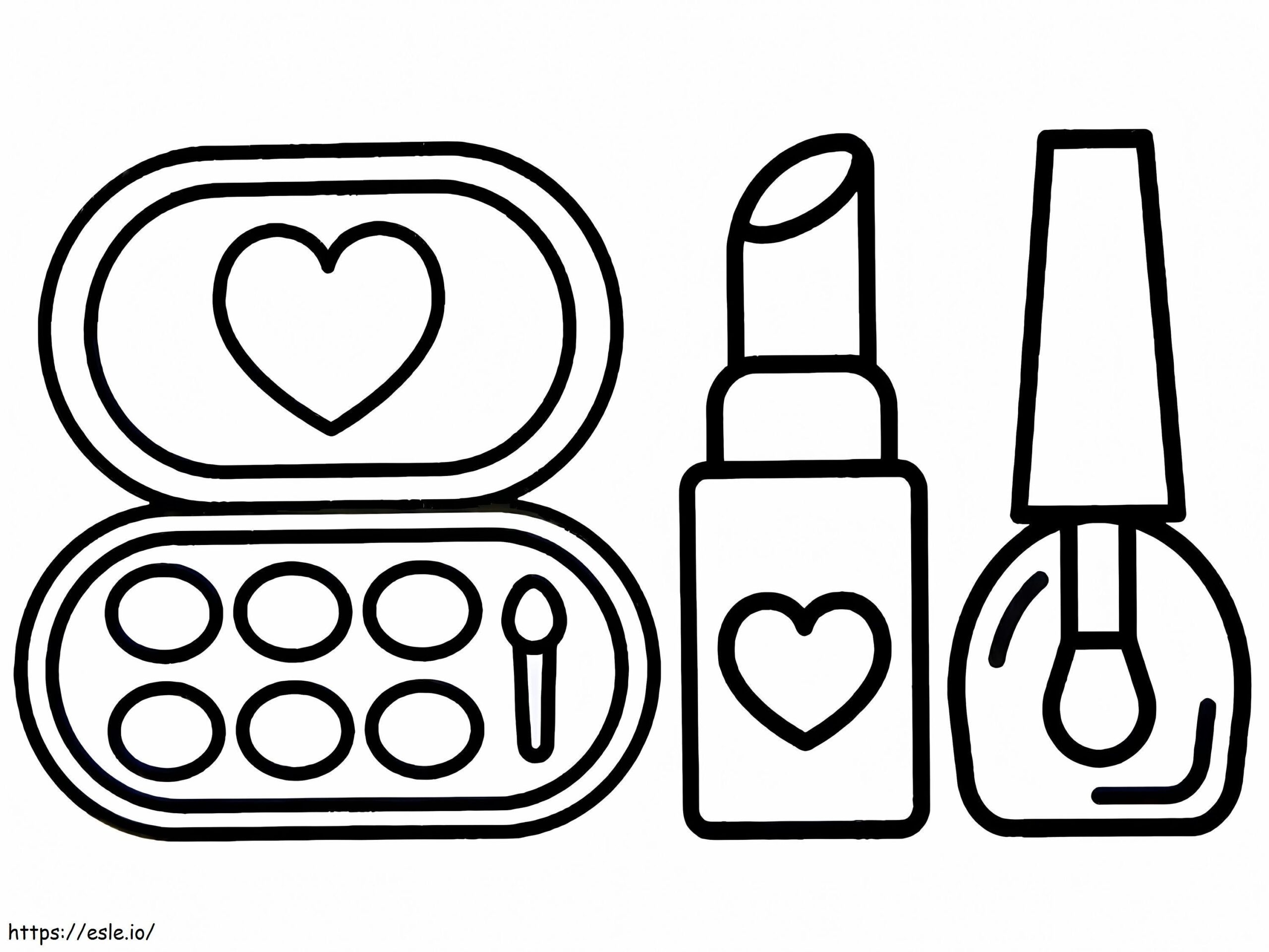Really Easy Coloring Pages Makeup Free Printable Coloring Pages For 
