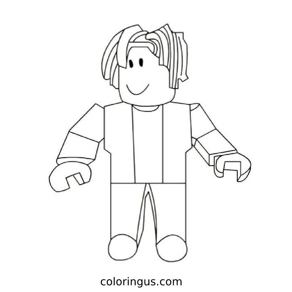 Roblox Coloring Pages Free Printable PDF Roblox Coloring Pages Free Printable PDF