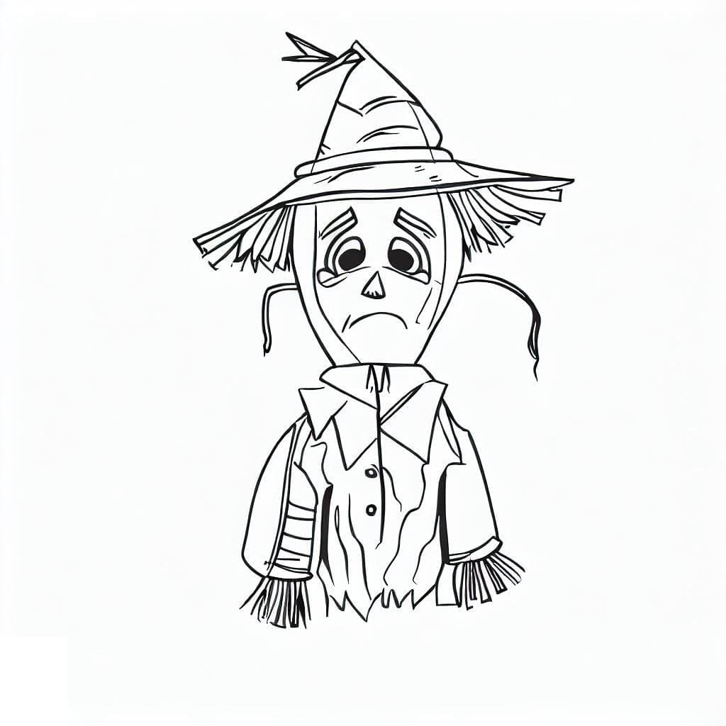 Sad Scarecrow Coloring Page Download Print Or Color Online For Free Sad Scarecrow Coloring Page Download Print Or Color Online For Free