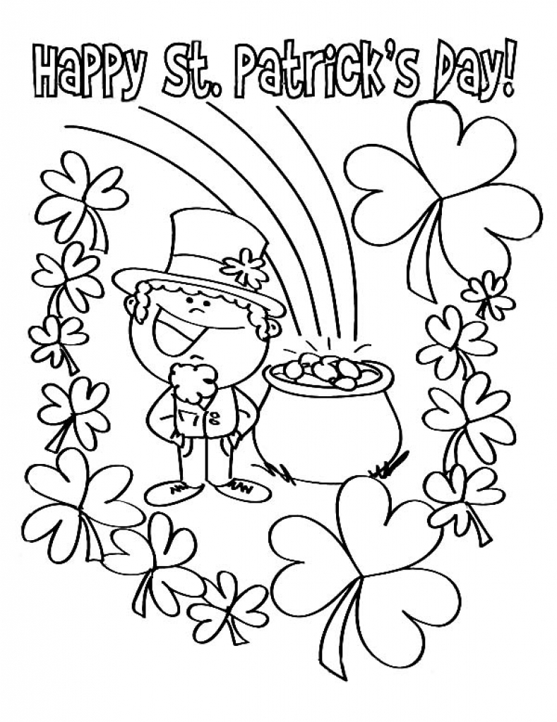 Saint Patrick 39 s Day Coloring Pages Happy St Patricks Day Coloring Pages Saint Patrick 39 s Day Coloring Pages Happy St Patricks Day Coloring Pages