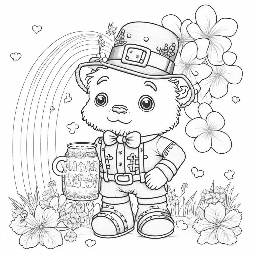 Saint Patrick Coloring Pages Saint Patrick Coloring Pages