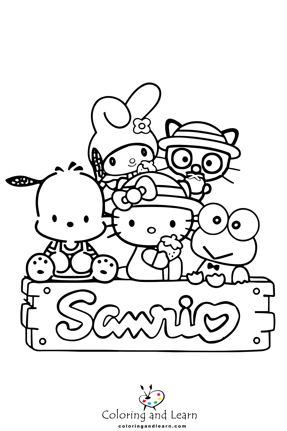 Sanrio Coloring Pages FREE 2026 Coloring And Learn Sanrio Coloring Pages FREE 2026 Coloring And Learn