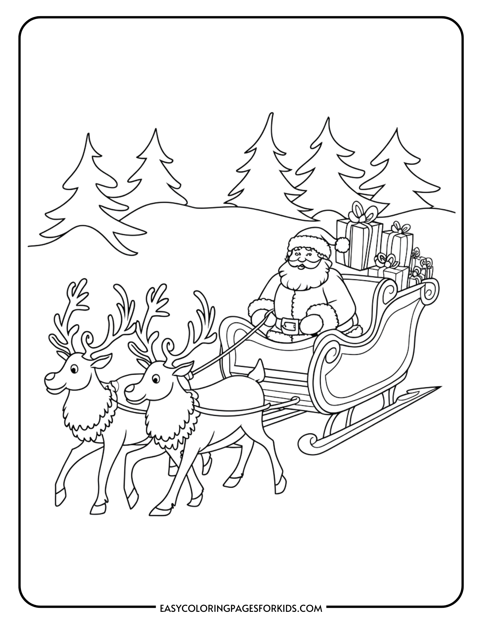 santa claus coloring pages santa claus coloring pages