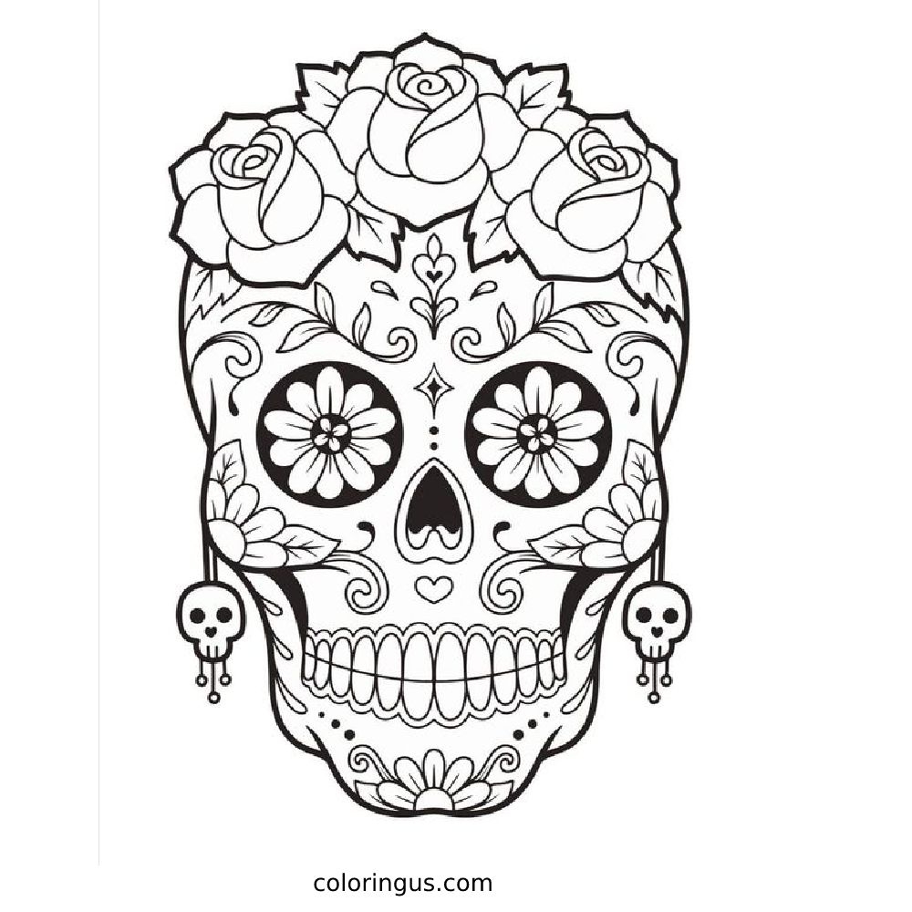 Scary Coloring Pages Free Printable PDF