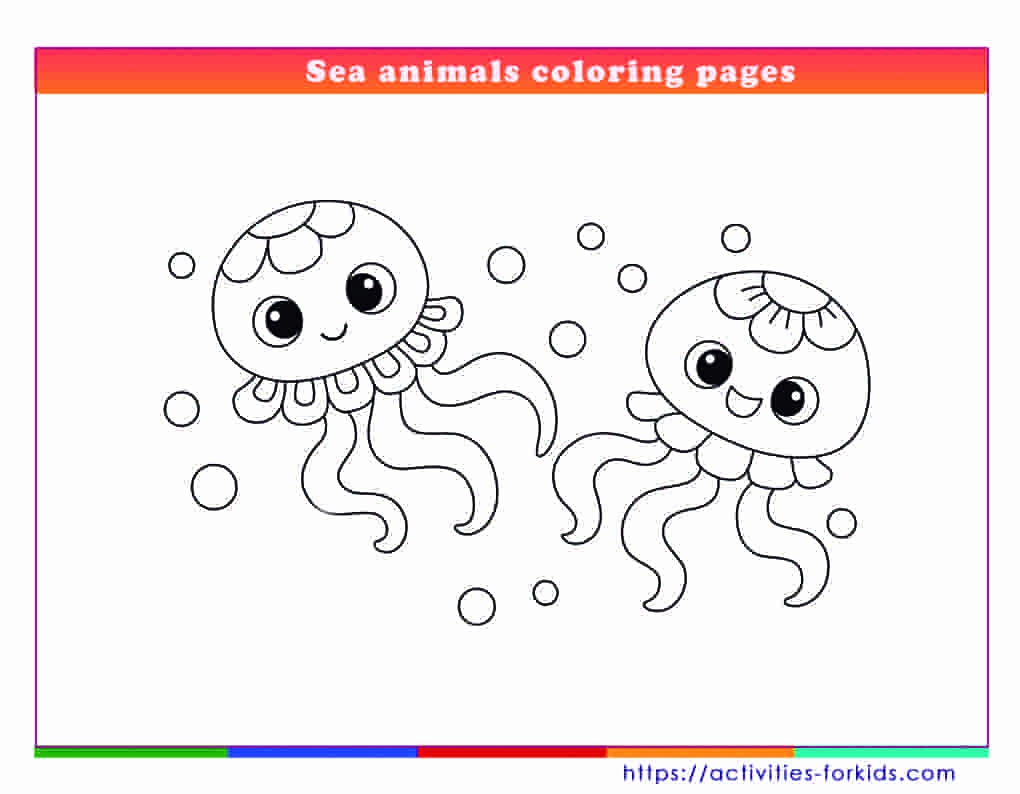 Sea Animals Coloring Pages Pdf Printable Free Sea Animals Coloring Pages Pdf Printable Free