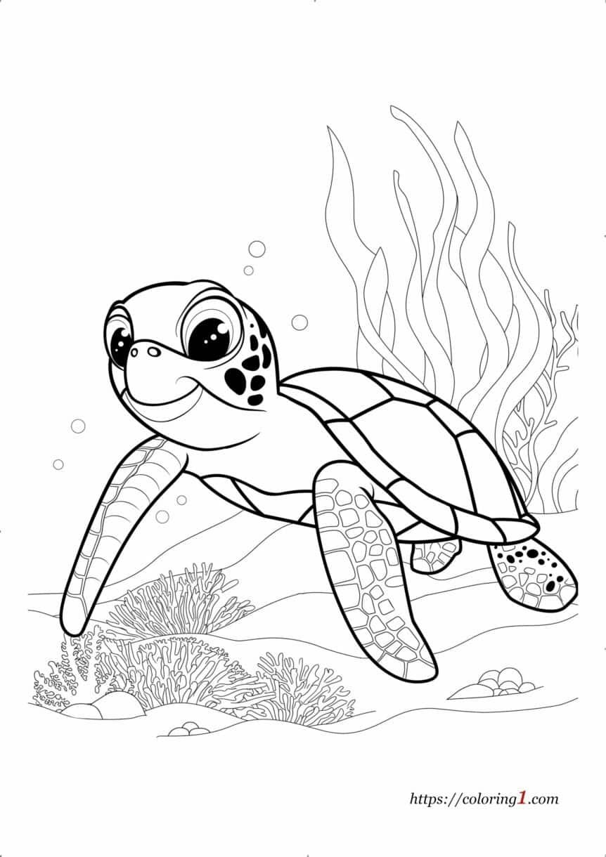 Sea Turtle Coloring Page Free Coloring Sheet 2024 Sea Turtle Coloring Page Free Coloring Sheet 2024