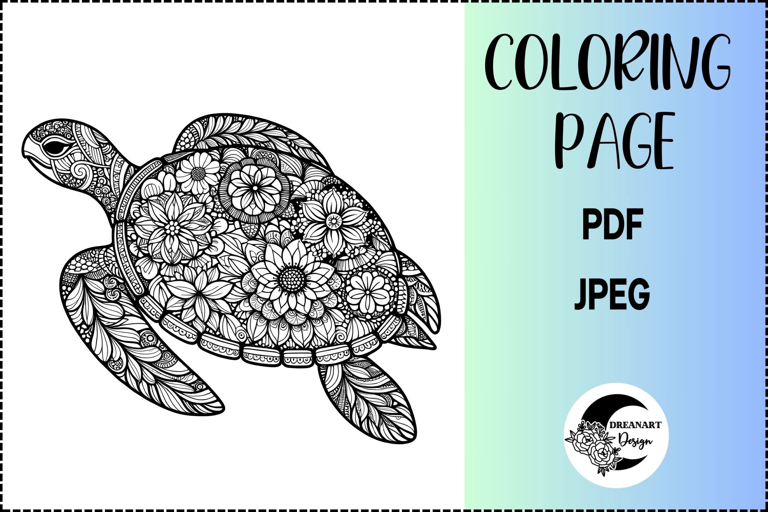 Sea Turtles Coloring Pages 2025 