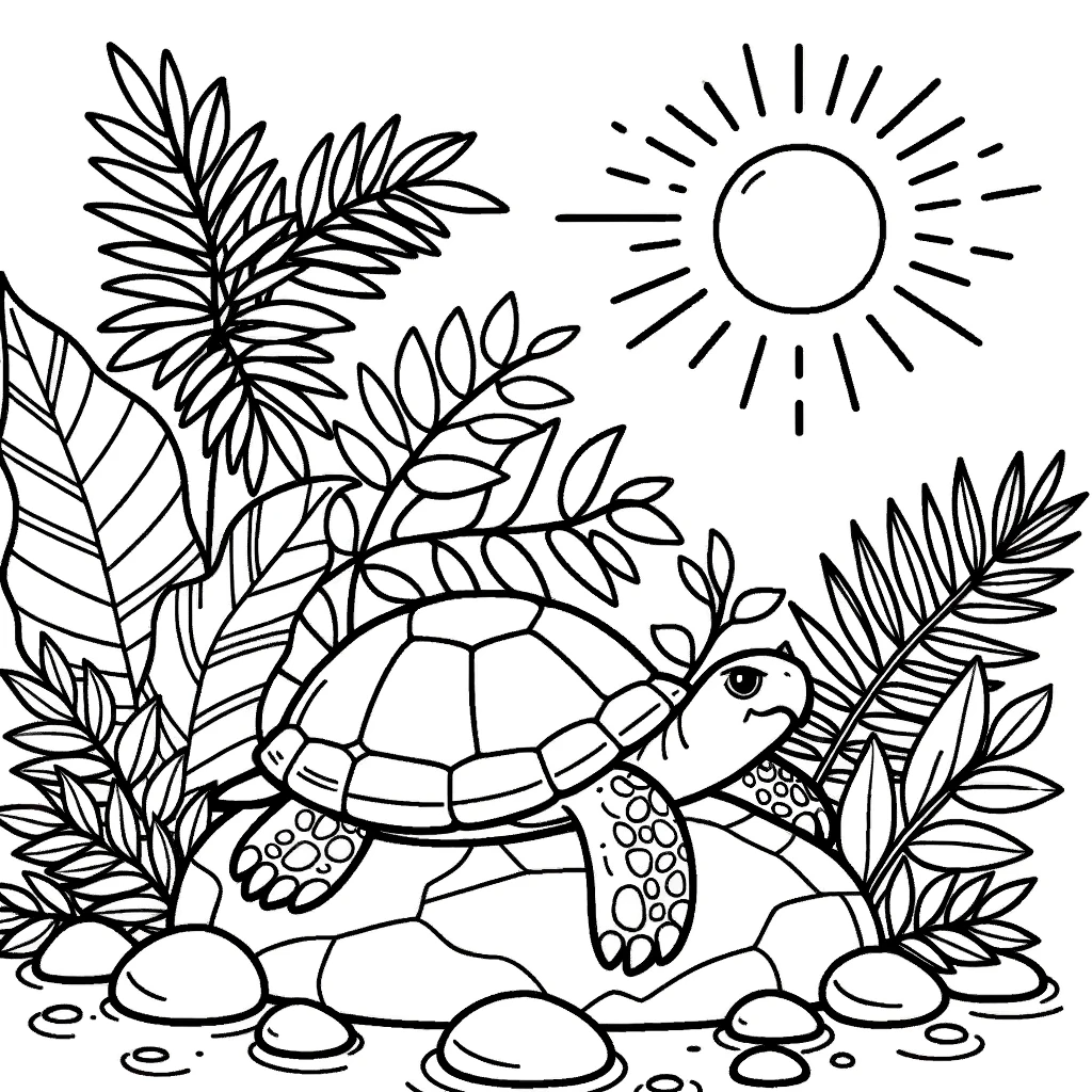 Sea Turtles Coloring Pages 2025 