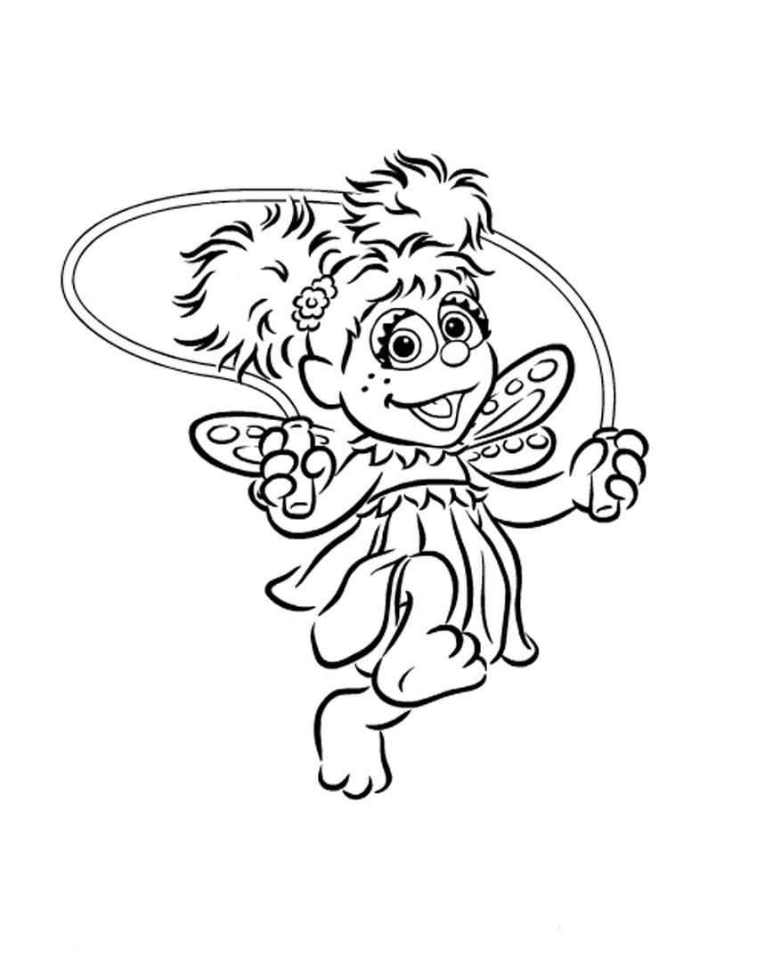 Sesame Street Coloring Pages All Coloring Page