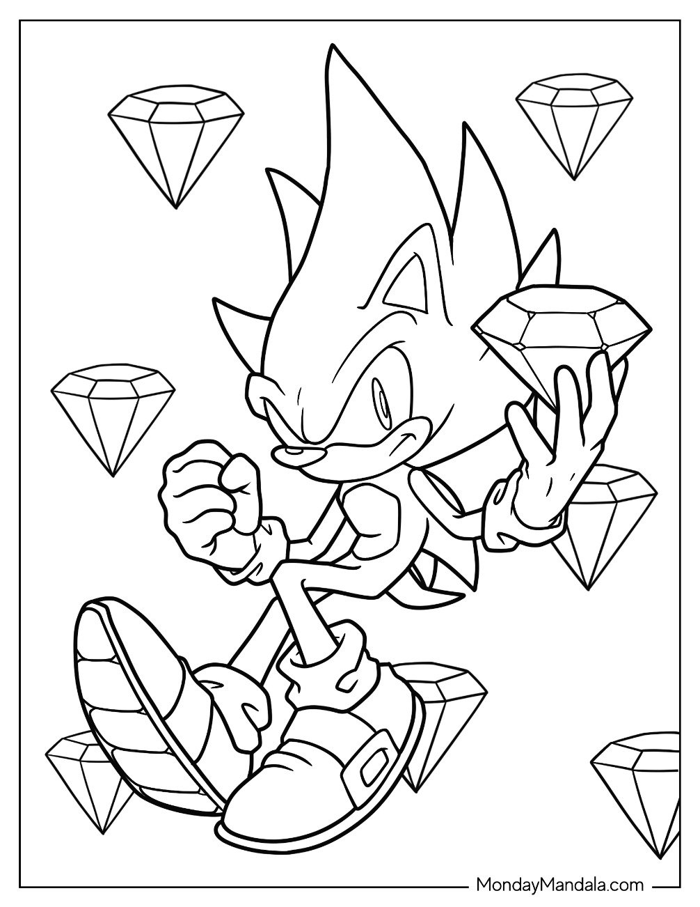 print sonic coloring pages print sonic coloring pages