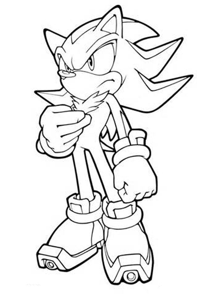 Shadow Sonic Coloring Pages Coloring Book Shadow Sonic Coloring Pages Coloring Book