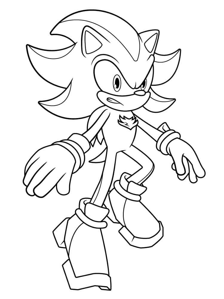 Shadow The Hedgehog Runs Coloring Page Free Printable Coloring Pages Shadow The Hedgehog Runs Coloring Page Free Printable Coloring Pages