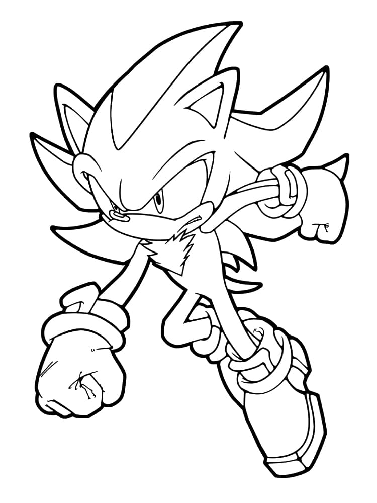 Shadow The Hedgehog Runs Coloring Page Free Printable Coloring Pages Shadow The Hedgehog Runs Coloring Page Free Printable Coloring Pages