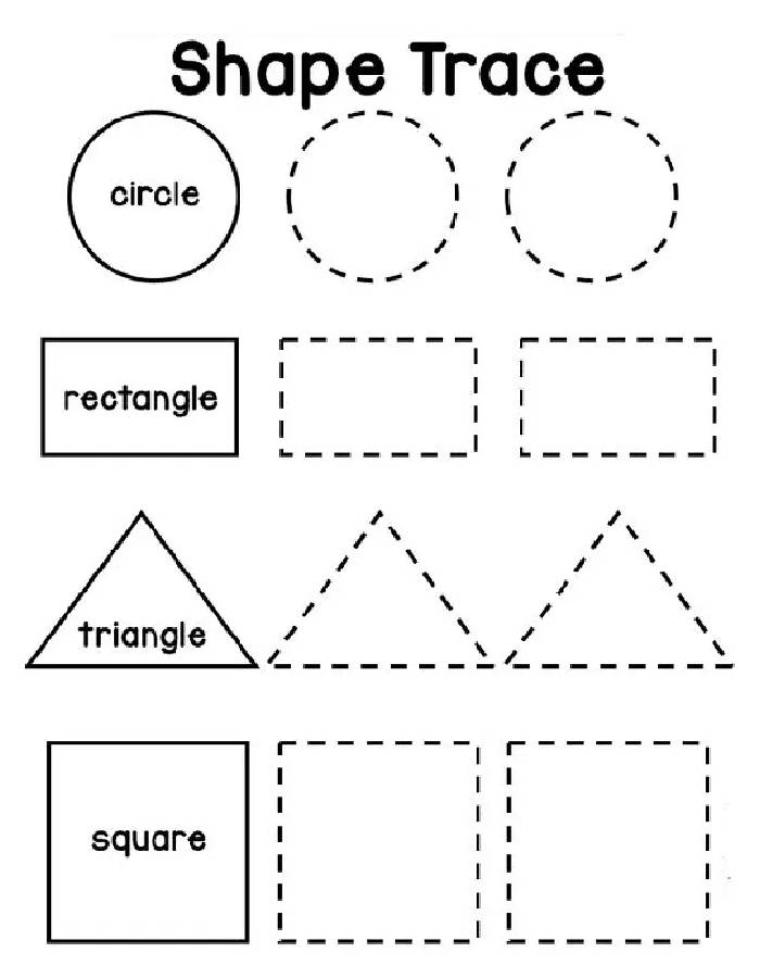 Shapes Coloring Pages Free Printable PDF Shapes Coloring Pages Free Printable PDF