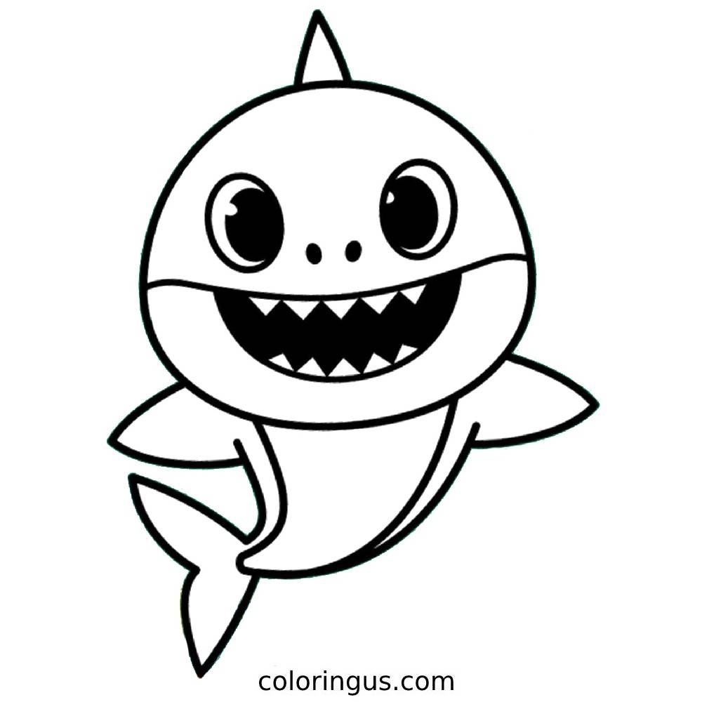 Shark Coloring Pages Free Printable PDF Shark Coloring Pages Free Printable PDF
