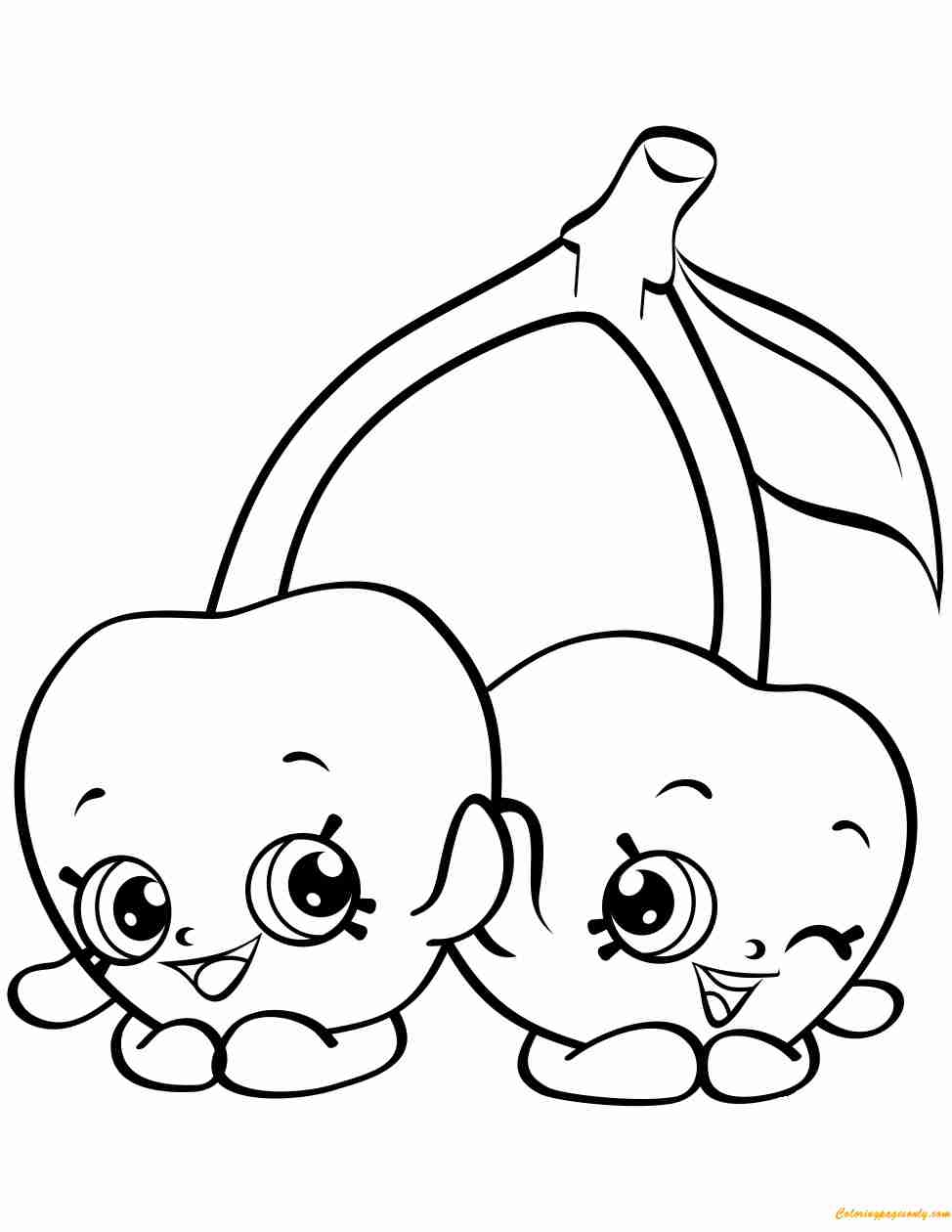 shopkin coloring pages