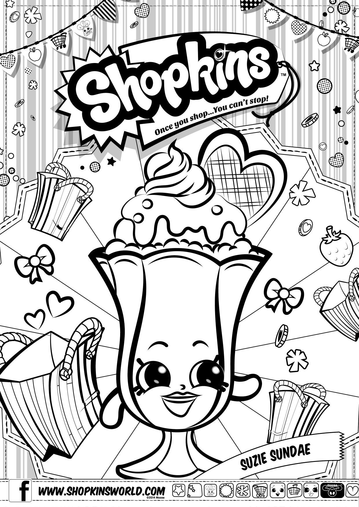 Shopkin Coloring Pages Printable At GetDrawings Free Download