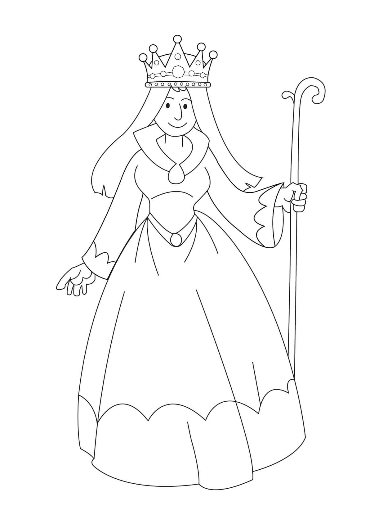 Simple Princess Coloring Page Download Print Or Color Online For Free Simple Princess Coloring Page Download Print Or Color Online For Free