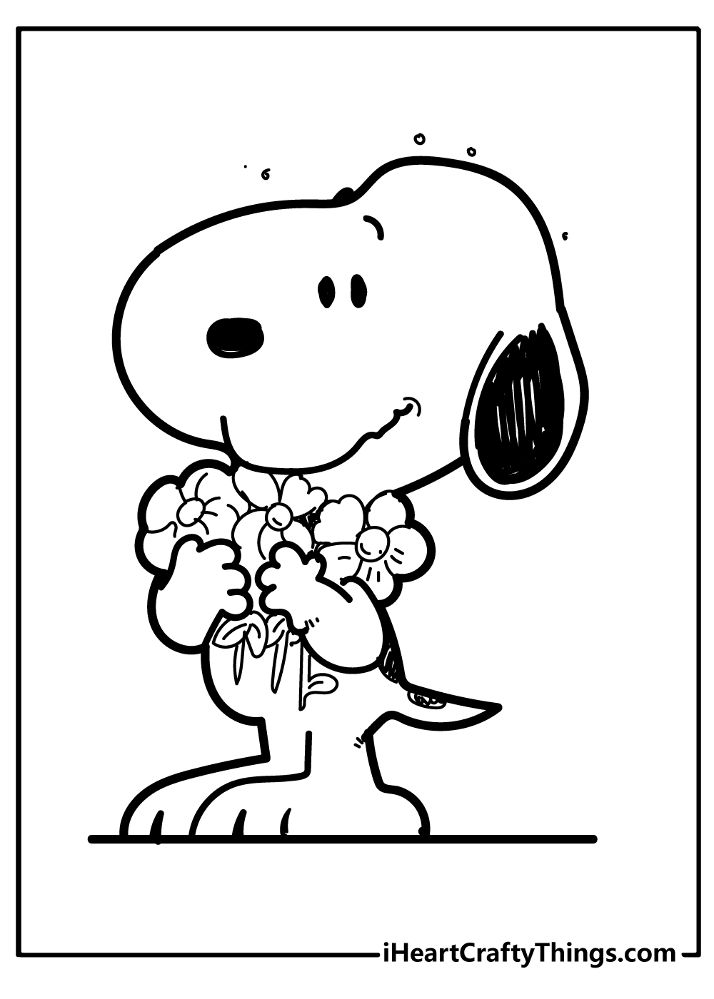 Snoopy Color Pages