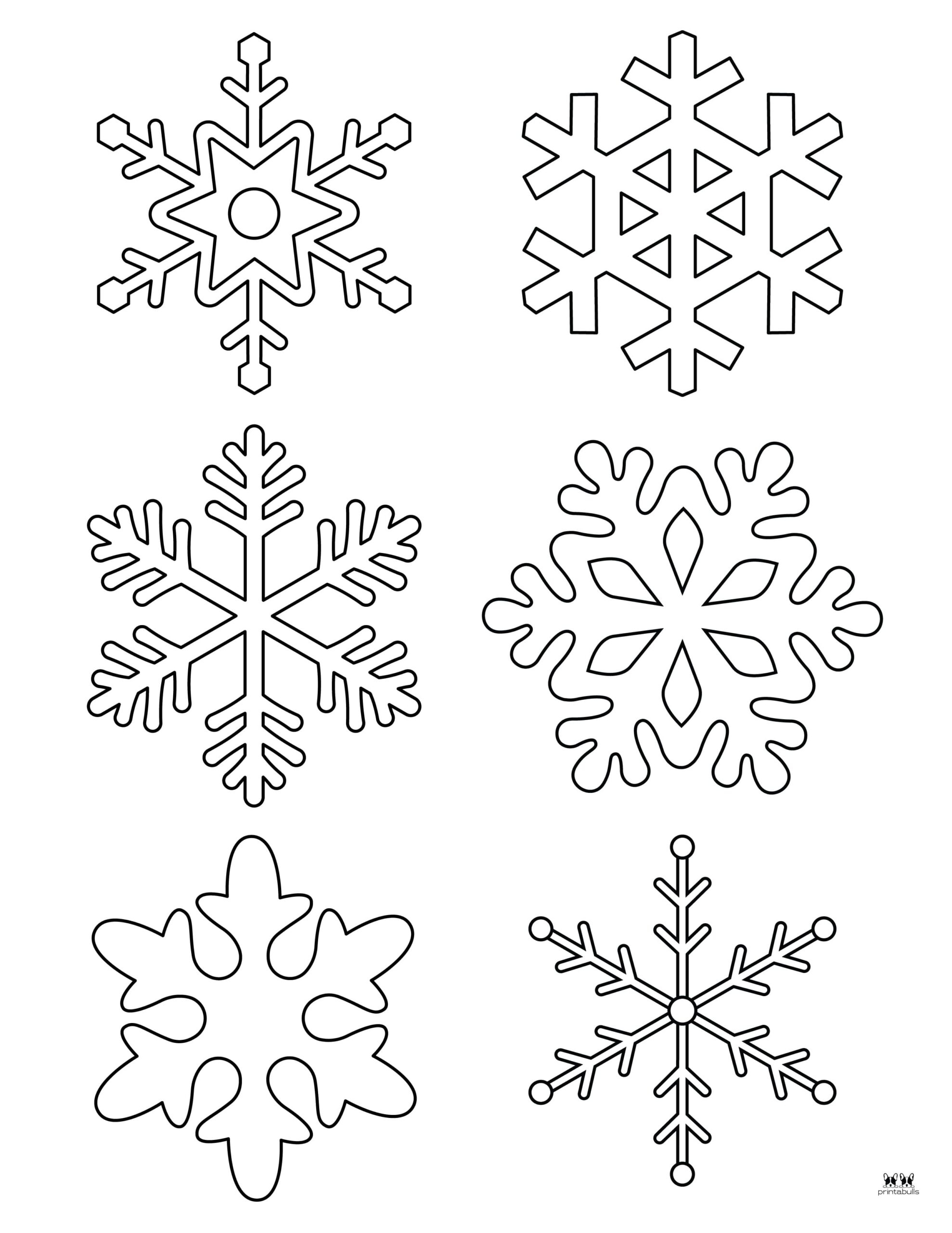 Snowflake Coloring Page