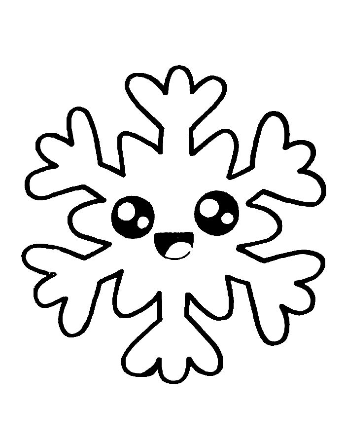 Snowflake Coloring Pages Free Printable PDF 