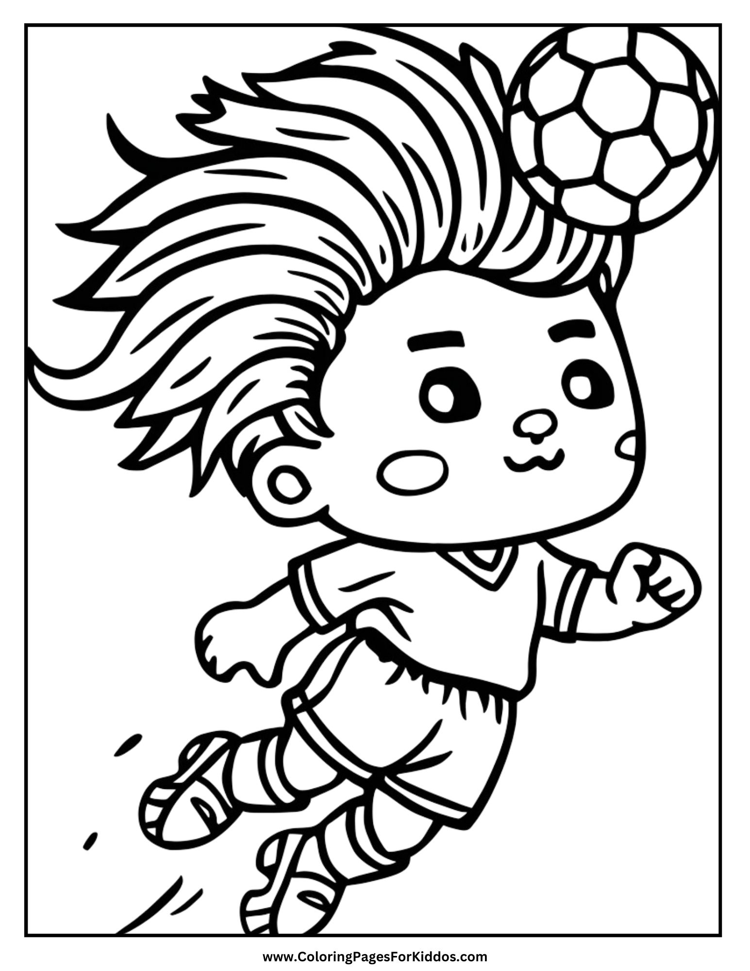 Soccer Coloring Pages 10 Free Printable PDFs