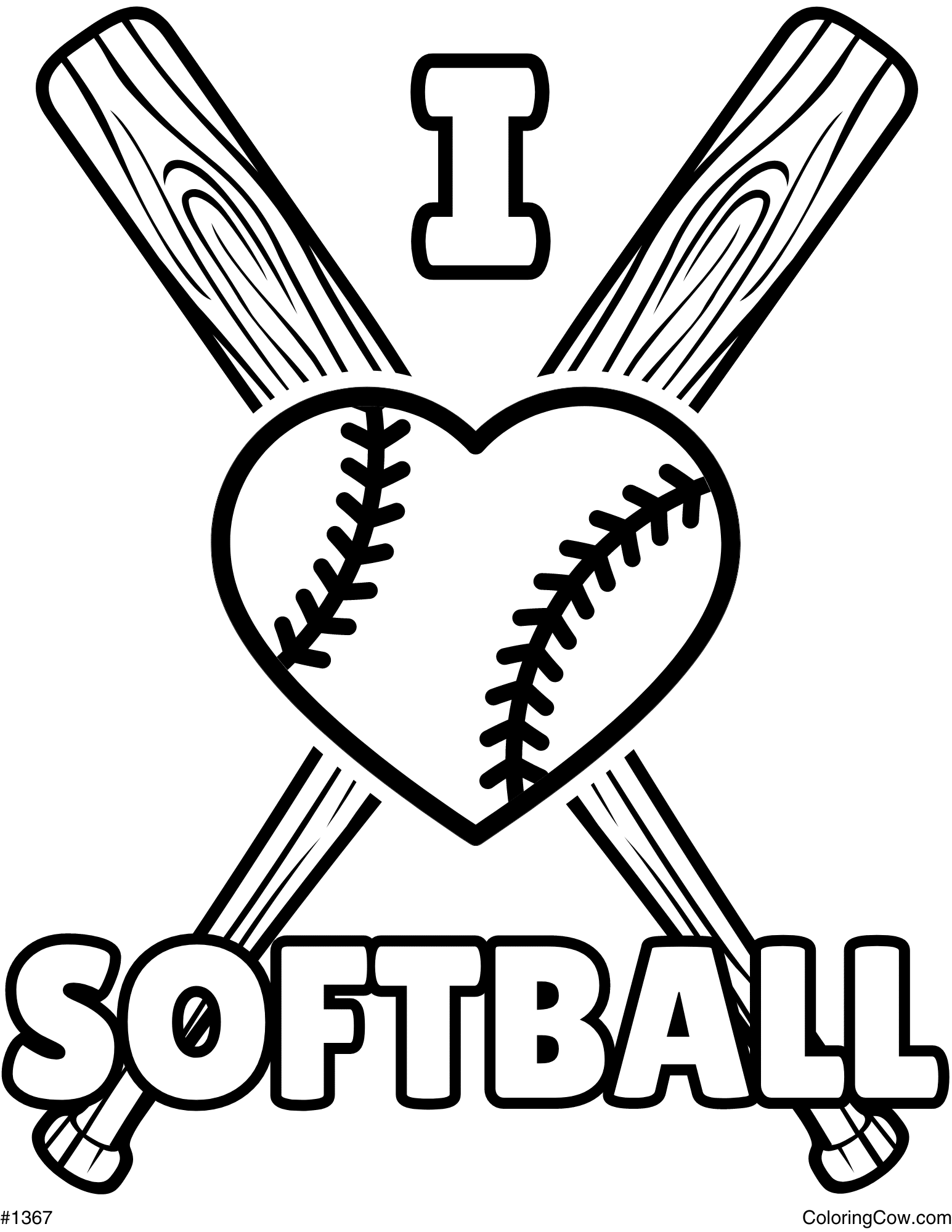 softball coloring pages softball coloring pages