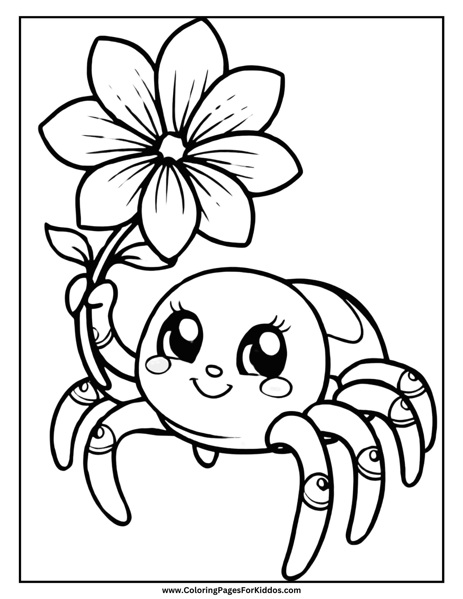 spider coloring pages spider coloring pages