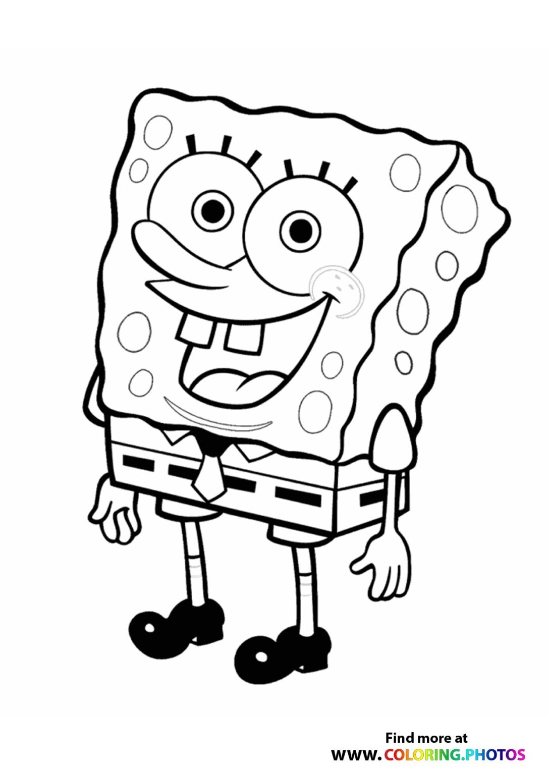 Spongebob Color Pages