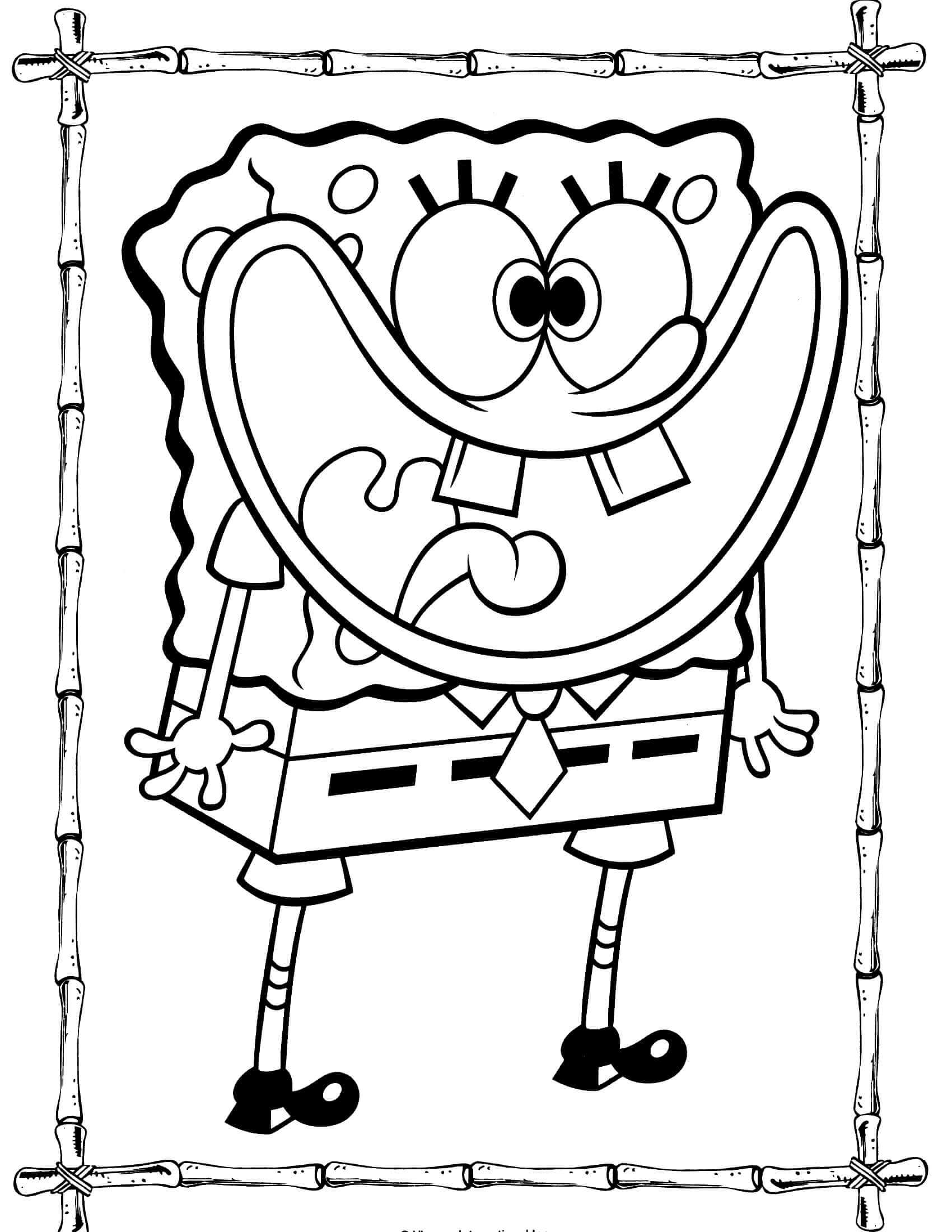 Spongebob Coloring Pages Printable Coloring Pages FREE