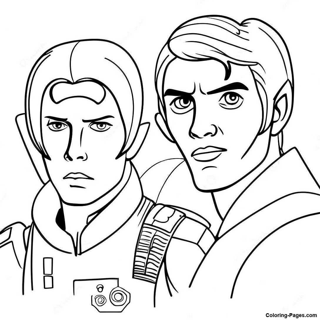 Star Wars Rebels Coloring Page Coloring Pages