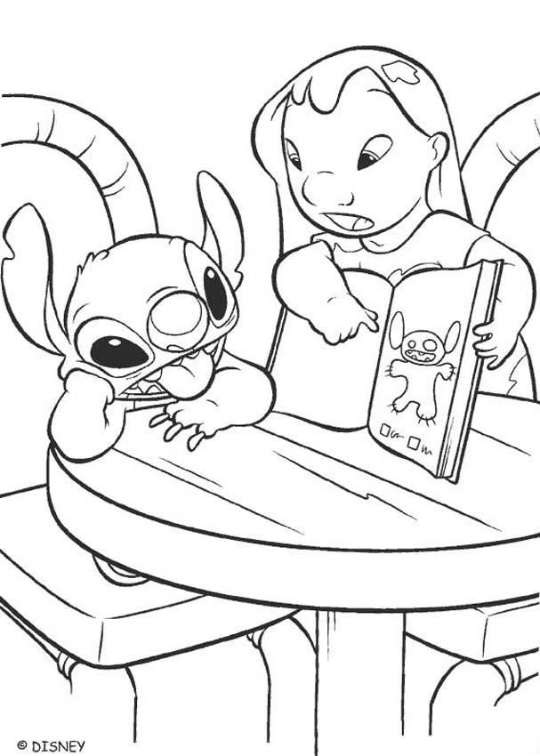 Stitch Coloring Pages Coloring Home