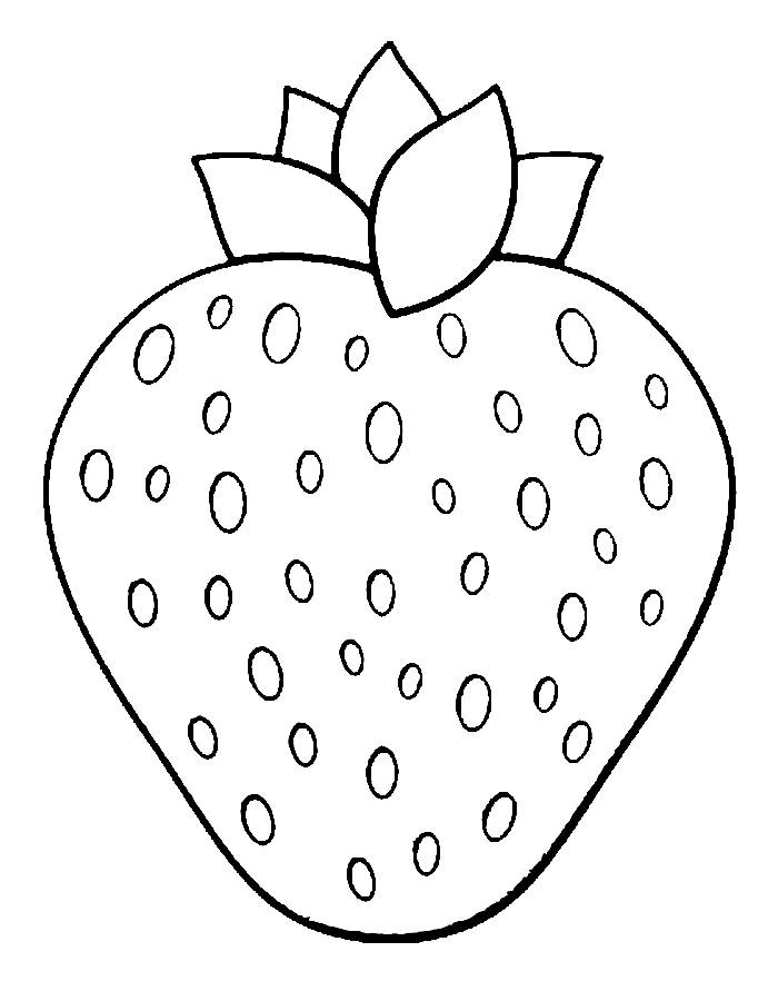 Strawberry Coloring Pages Free Printable PDF Strawberry Coloring Pages Free Printable PDF