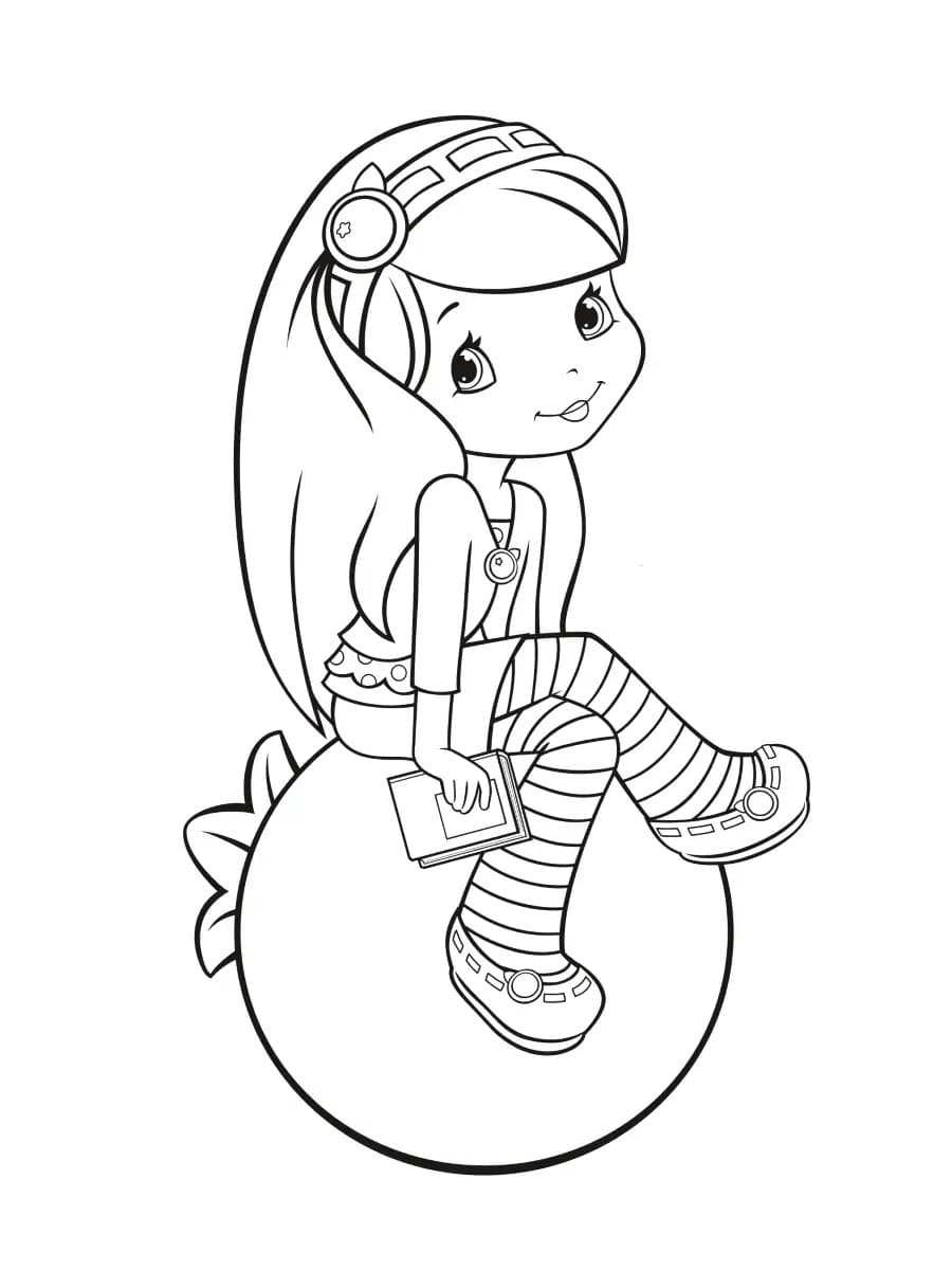 Strawberry Shortcake Coloring Pages ColoringLib