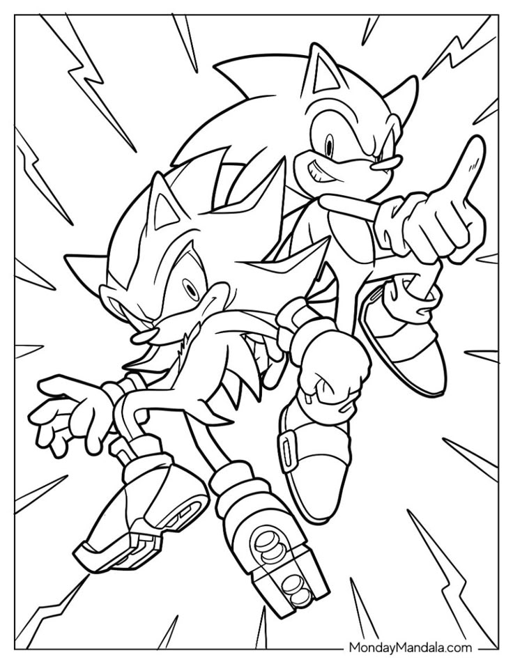 super shadow coloring pages super shadow coloring pages